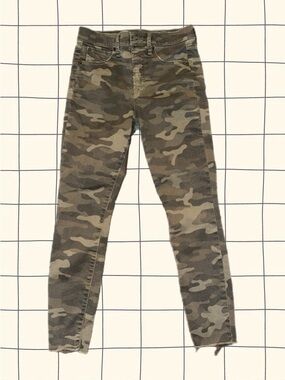 Gap - Camo Skinny Jeans in Olive & Tan